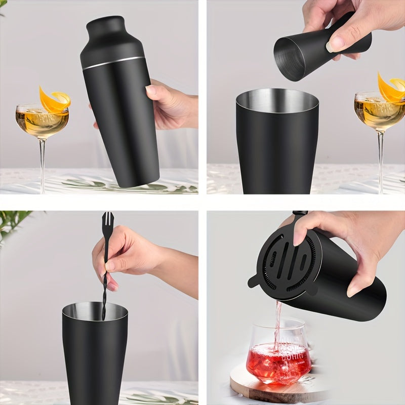 Cocktail-Set | Geschenk Professionell Edelstahl Langlebig Komplett Stilvoll-Luzern Mode