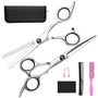 Friseurscheren-Set | Professionell, Vielseitig, Ergonomisch-Schwarz-Luzern Mode