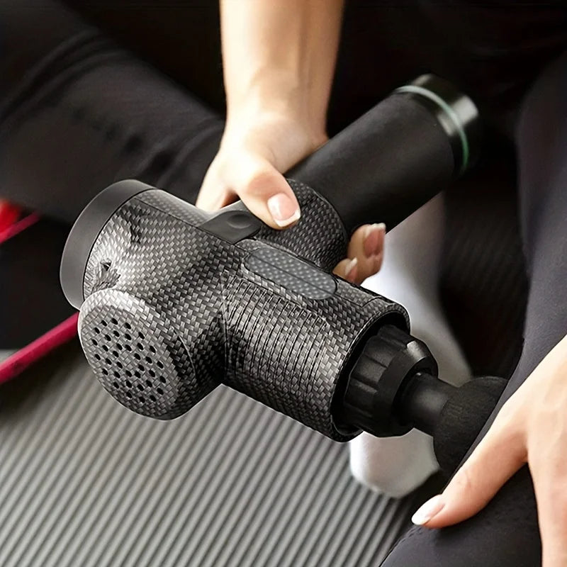 Massagepistole | Professionell Schmerzlinderung Entspannung Bequem-Luzern Mode
