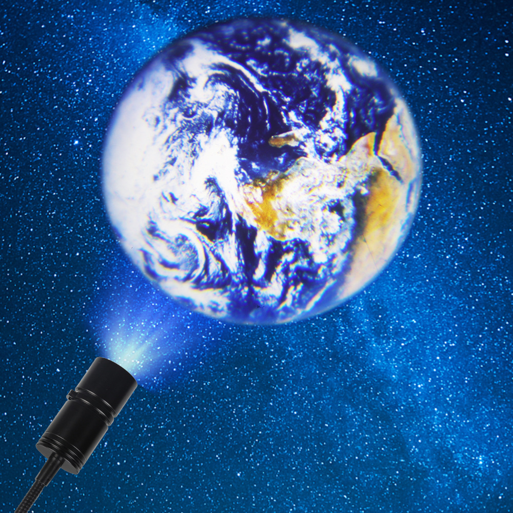 Projektionslampe | Erde Mond LED Langlebig Atmosphärisch USB Dekorativ-Erde-Luzern Mode