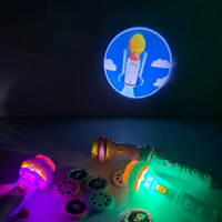 Projektor Taschenlampe | Kinder, Kreativ, Vielseitig, Lernen, Spielen, Kompakt-Luzern Mode
