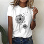 Bequemes Damen T-Shirt mit Rundhals & weichem Stoff – Rhea