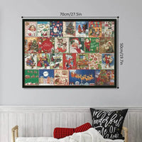 Adventskalender | Weihnachten Puzzle 1000 Teile Einzigartig Gemütlich-Luzern Mode
