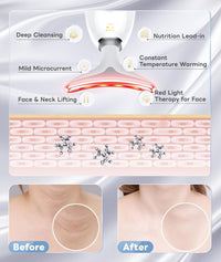 Gesichts-Massager | Multifunktionale Verjüngende LED-Lichttherapie-Luzern Mode