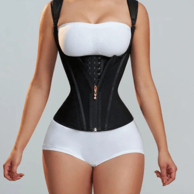 Bodyshaper | Korrektur | Figurschmeichelnd | Verstellbar | Elastisch-Schwarz-XS-Luzern Mode