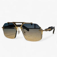 Sonnenbrille | Metal | Oversized | Randlos | Unisex | UV-Schutz-Luzern Mode