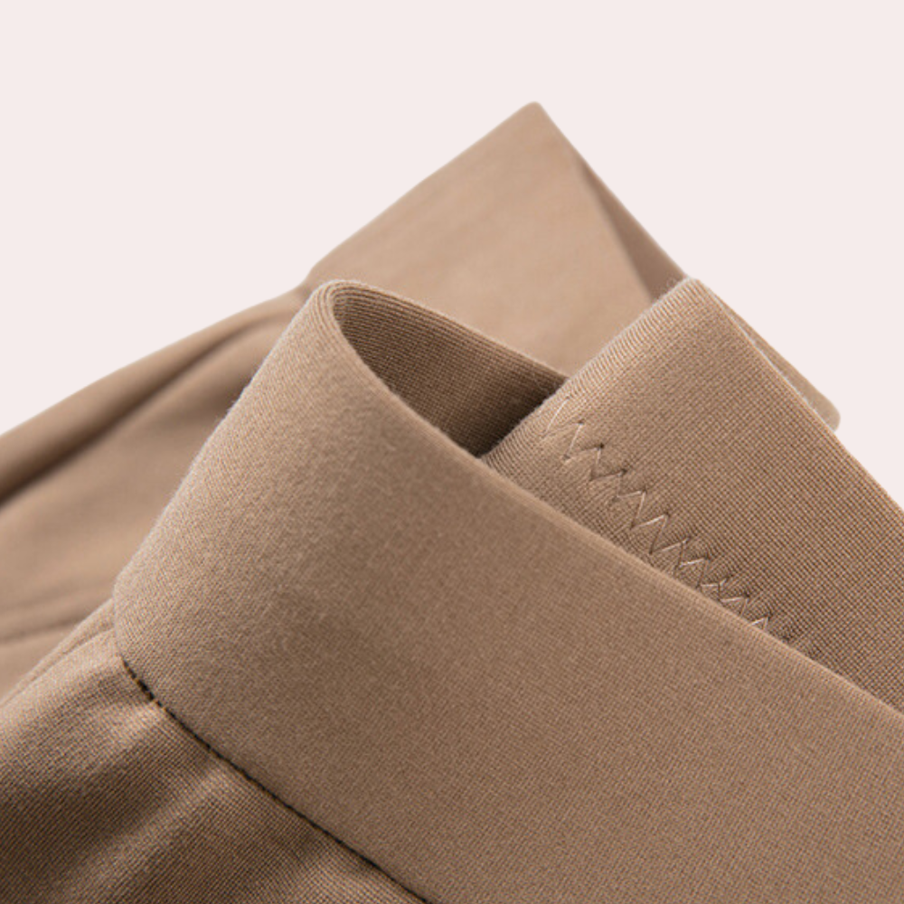 Elegante Damenhose mit hoher Taille für Büro und Alltag-Luzern Mode
