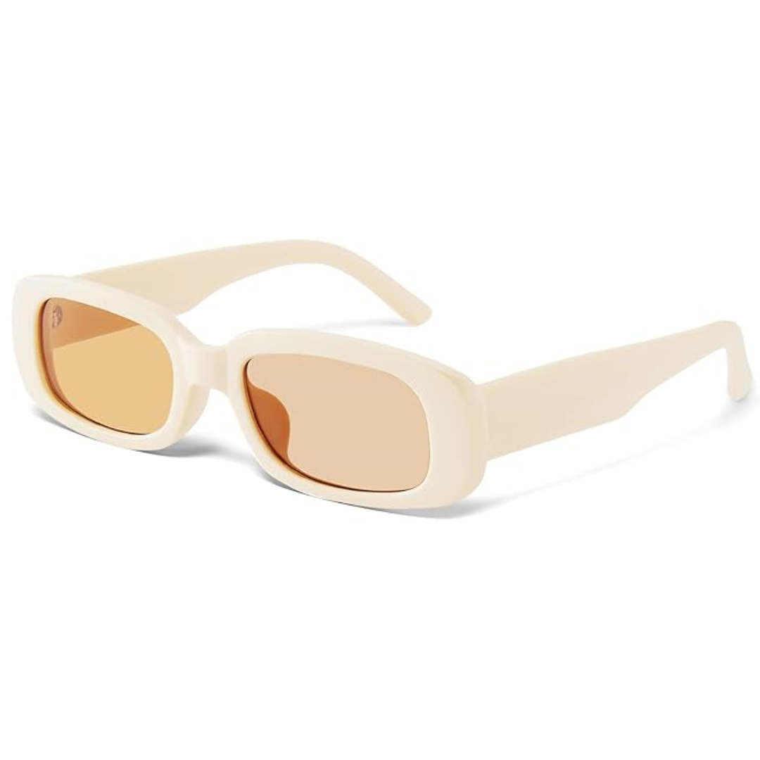 Rechteckige Sonnenbrille Unisex UV-Schutz Retro Design-Reis-Luzern Mode