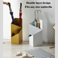 Regenschirmständer | Mit Tropfschale | Geometrisch | Skandinavisches Design-Luzern Mode