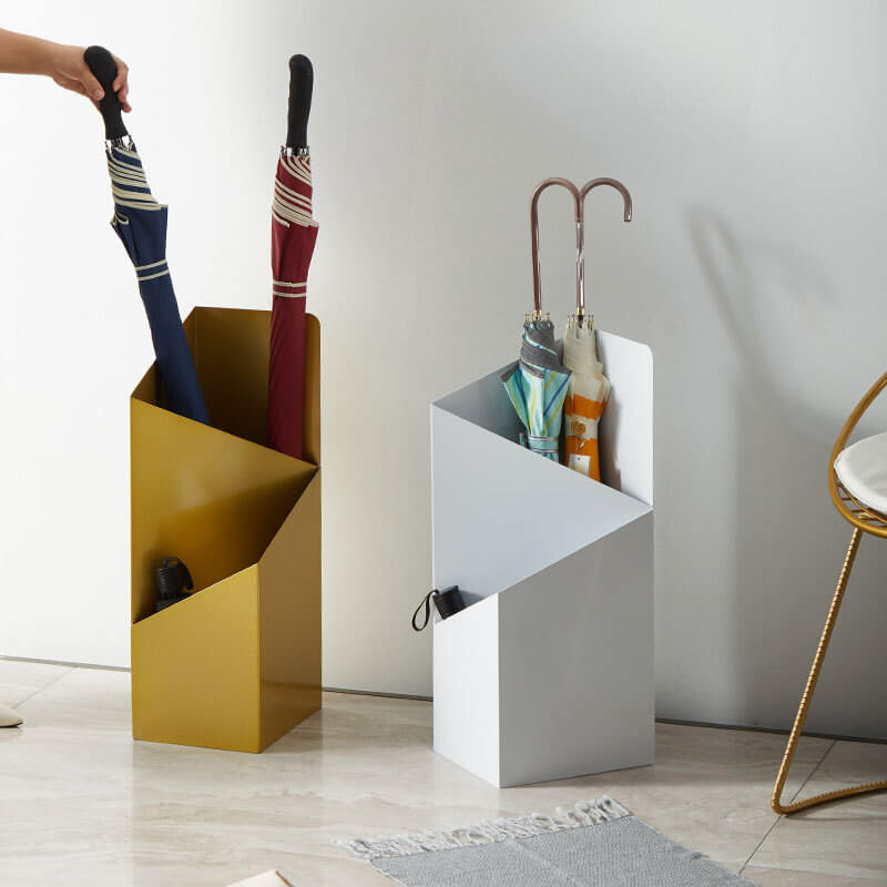 Regenschirmständer | Mit Tropfschale | Geometrisch | Skandinavisches Design-Luzern Mode
