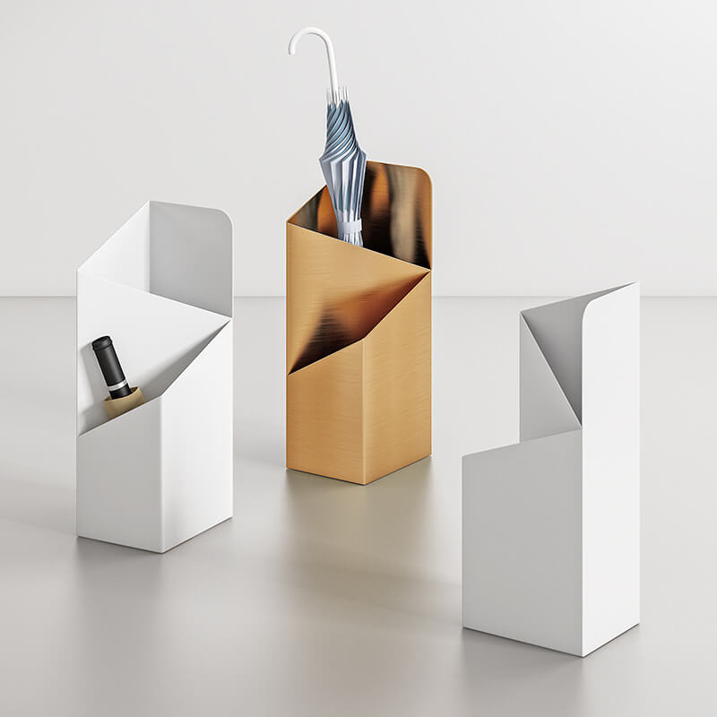 Regenschirmständer | Mit Tropfschale | Geometrisch | Skandinavisches Design-Luzern Mode
