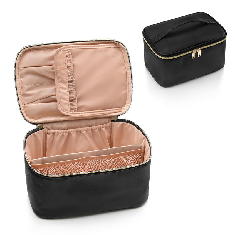 Make-Up Reisetasche | Kompakt Verstellbar Mit Fächern, Geräumig, Leichtgewichtig-Luzern Mode