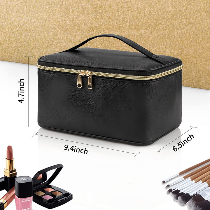 Make-Up Reisetasche | Kompakt Verstellbar Mit Fächern, Geräumig, Leichtgewichtig-Luzern Mode