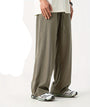 Herren Jogginghose mit Kordelzug - Bequeme Freizeithose-Grün-M-Luzern Mode