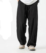 Herren Jogginghose mit Kordelzug - Bequeme Freizeithose-Schwarz-M-Luzern Mode