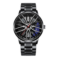 Herren-Automatikuhr mit sportlichem Zifferblatt-Design-Blau-Stil 1-Luzern Mode