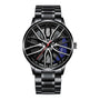 Herren-Automatikuhr mit sportlichem Zifferblatt-Design-Blau-Stil 1-Luzern Mode