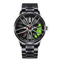 Herren-Automatikuhr mit sportlichem Zifferblatt-Design-Grün-Stil 1-Luzern Mode