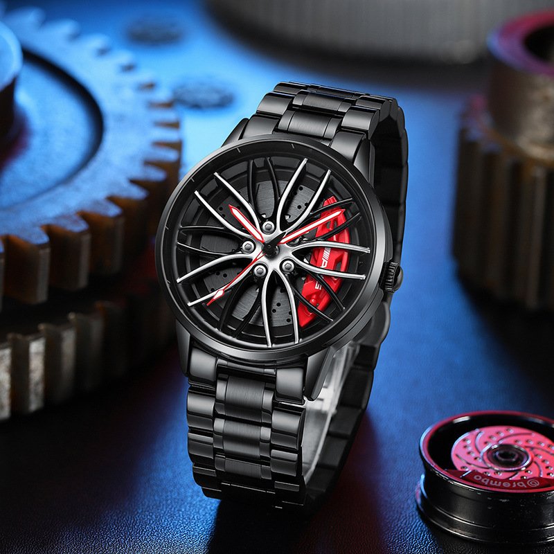 Herren-Automatikuhr mit sportlichem Zifferblatt-Design-Luzern Mode