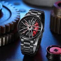 Herren-Automatikuhr mit sportlichem Zifferblatt-Design-Luzern Mode