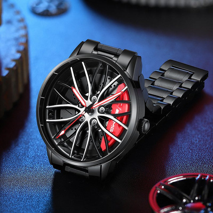Herren-Automatikuhr mit sportlichem Zifferblatt-Design-Luzern Mode