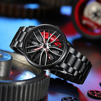 Herren-Automatikuhr mit sportlichem Zifferblatt-Design-Luzern Mode