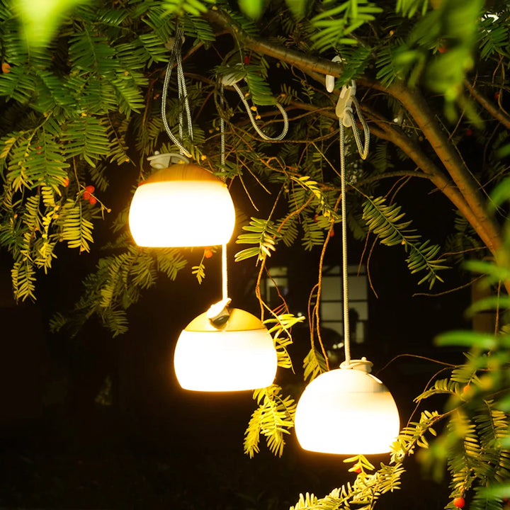 Camping LED Lampe | USB Wiederaufladbar Langlebig Kompakt Praktisch Stimmungsvolles Licht-Luzern Mode