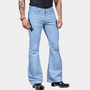 Herren Schlaghose Retro-Design mit Stretch-Komfort-Blau-S-Luzern Mode