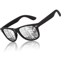 HD Polarisierte Sonnenbrille mit UV400 Schutz und Komfort-Matt Schwarz Rahmen | Silbernes Spiegelglas-Luzern Mode