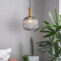 Hängeleuchte | Glas Retro Stilvoll Vintage Farbig Atmosphärisch Einzigartig-Luzern Mode