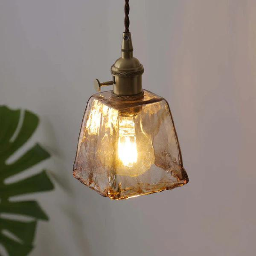 LED Hängeleuchte | Retro Glas Vielseitig Stimmungsvol Stilsicher Einzigartig Langlebig-Luzern Mode