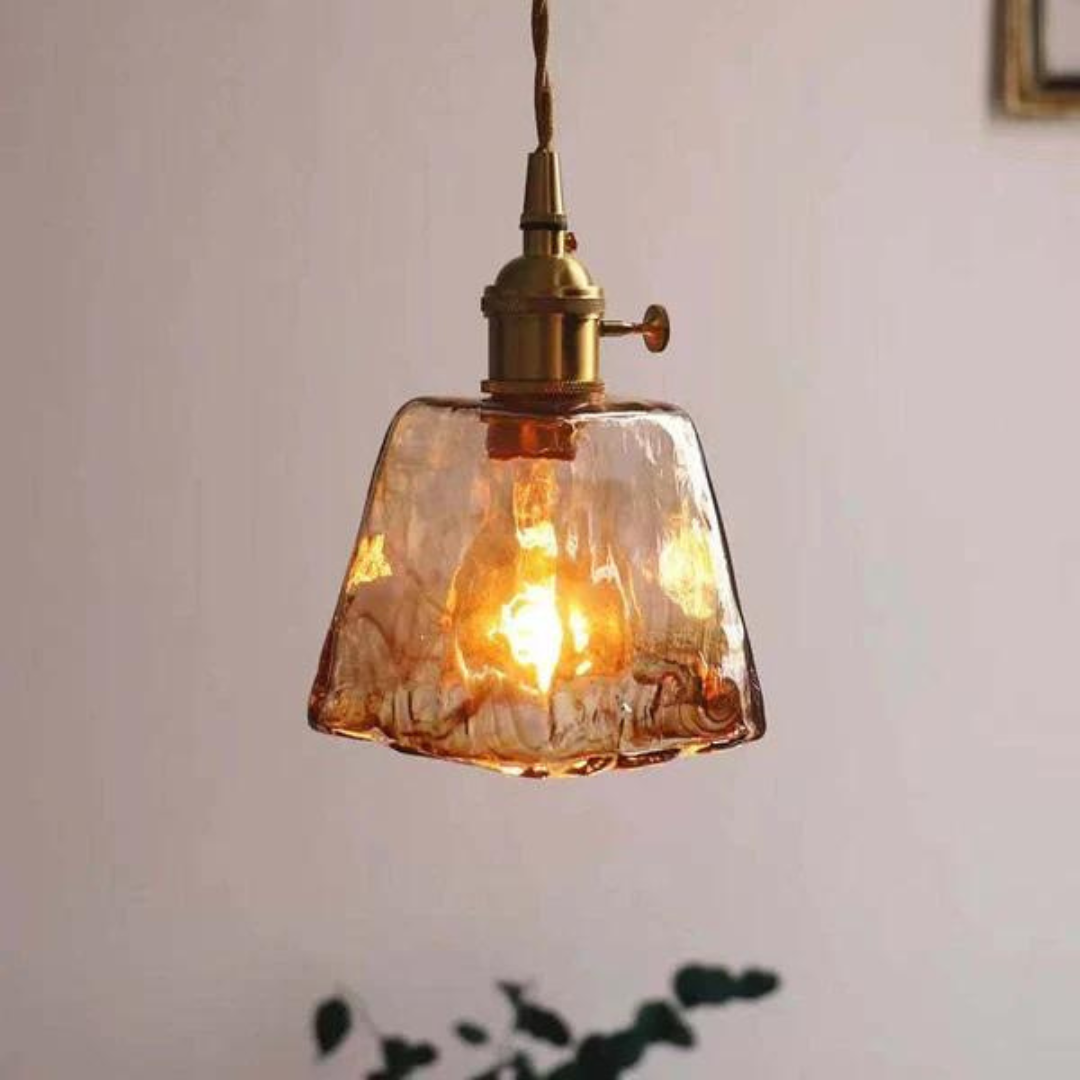 LED Hängeleuchte | Retro Glas Vielseitig Stimmungsvol Stilsicher Einzigartig Langlebig-A-Luzern Mode