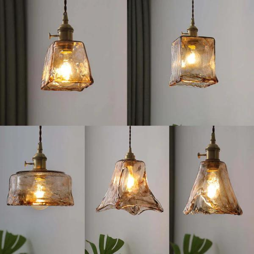 LED Hängeleuchte | Retro Glas Vielseitig Stimmungsvol Stilsicher Einzigartig Langlebig-Luzern Mode