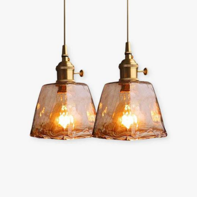 LED Hängeleuchte | Retro Glas Vielseitig Stimmungsvol Stilsicher Einzigartig Langlebig-Luzern Mode