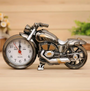 Motorrad-Wecker | Einzigartig Stilvoll Funktional Gold Silber Kompakt-Silber-Luzern Mode