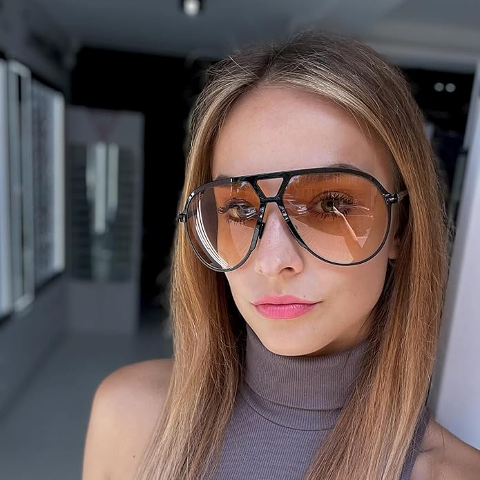 Herrenmode: Trendige Oversized Sonnenbrille für stilbewusste Männer-Luzern Mode