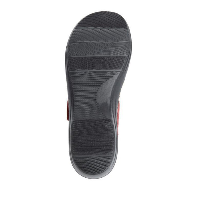 Damen Sandalen | Retro | Veganes Leder | Offenes Design | Verstellbar-Luzern Mode