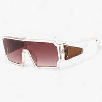 Sonnenbrille | Retro | Unisex | Dunkel Getönt | UV-Schutz | Leicht-Luzern Mode