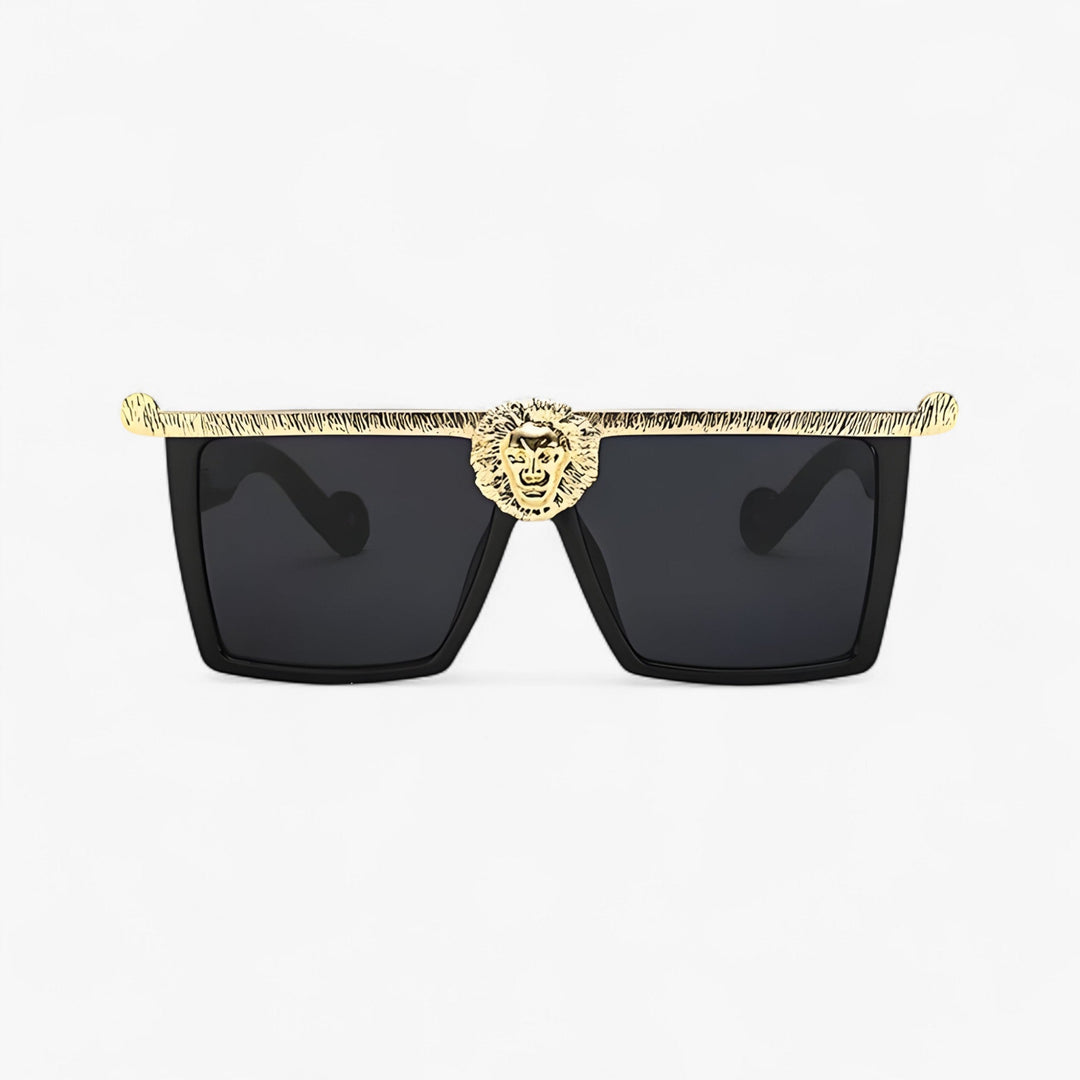Sonnenbrille | Retro | Löwenstil | Unisex | Eckig | UV400 Schutz-Luzern Mode