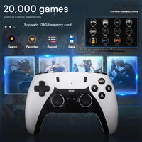 Retro-Spielkonsole | 20.000 Spiele | HDMI | Mit 2 drahtlosen Controllern-Luzern Mode