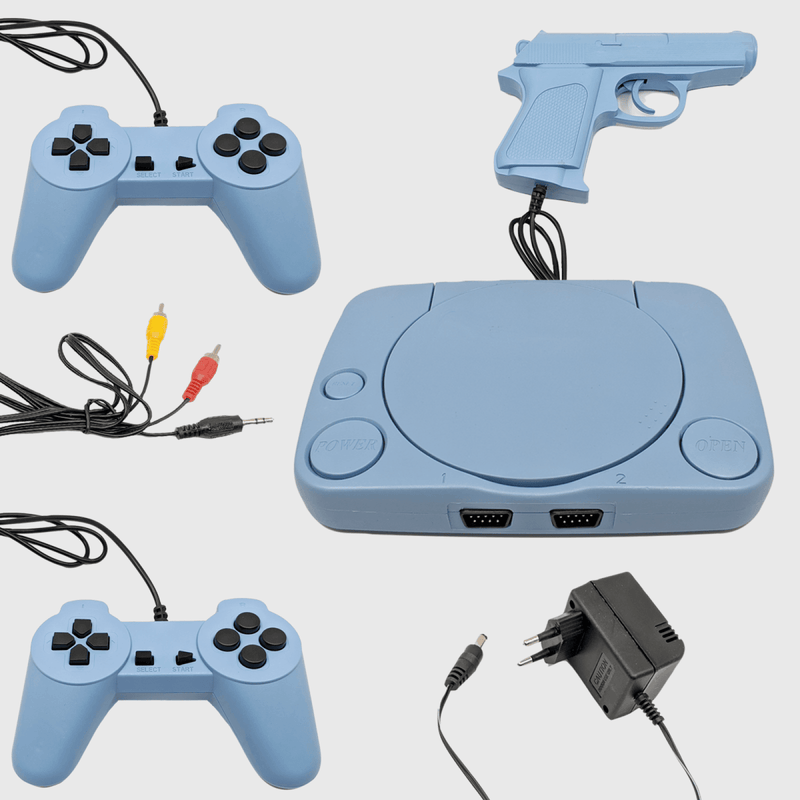 Retro-Spielkonsole | AV-Eingang | 2 Controller | Plug & Play | 8-Bit-Luzern Mode