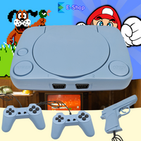 Retro-Spielkonsole | AV-Eingang | 2 Controller | Plug & Play | 8-Bit-Luzern Mode