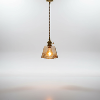 Retro Metall Glas Hängeleuchte - Vintalux