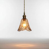 Retro Metall Glas Hängeleuchte - Vintalux