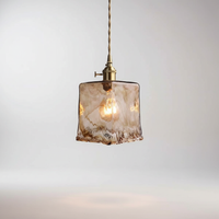 Retro Metall Glas Hängeleuchte - Vintalux