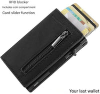 Geldbörse | Kompakt | RFID-schutz | Karten | Münzfach | Reißverschluss-Luzern Mode