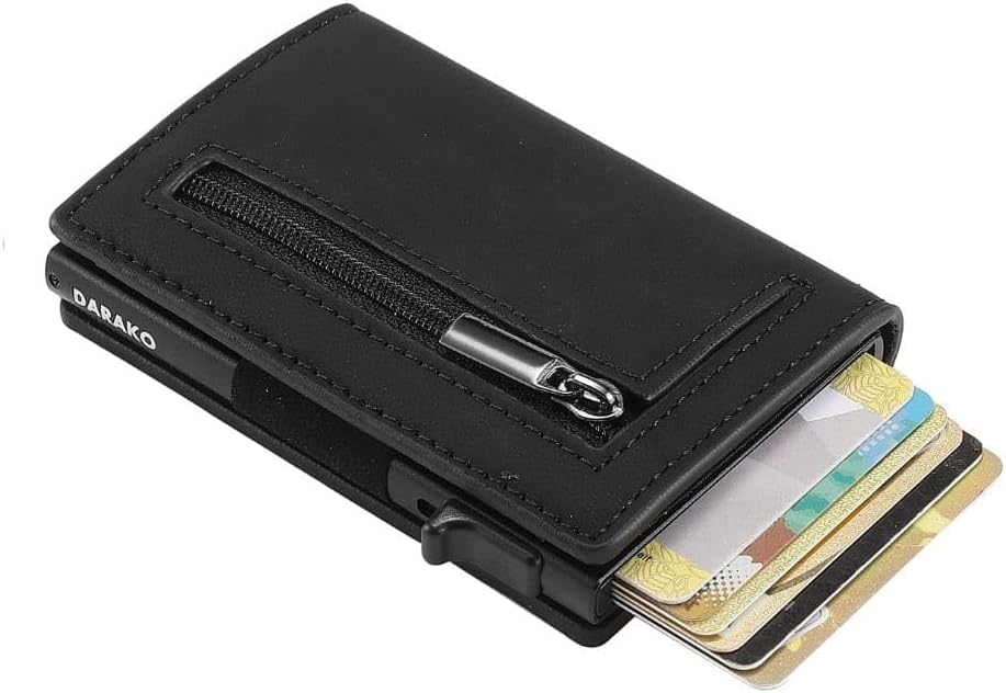 Geldbörse | Kompakt | RFID-schutz | Karten | Münzfach | Reißverschluss-Luzern Mode