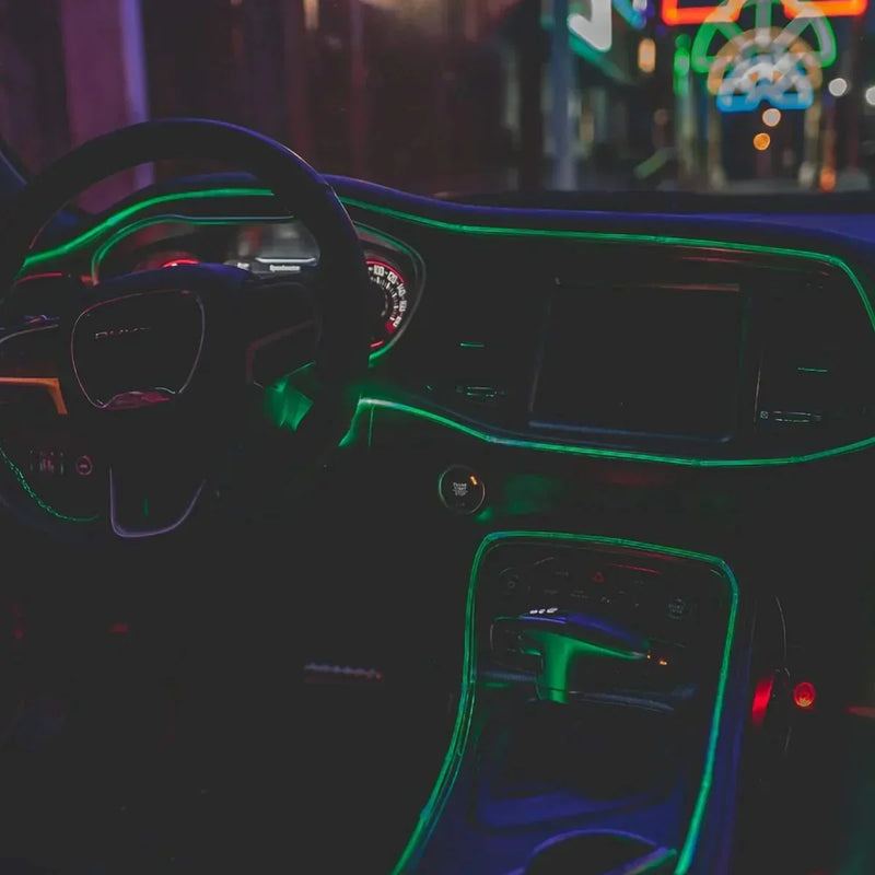 RGB Auto-Innenbeleuchtung | LED-Streifen | Anpassbar | USB | Sicher-Luzern Mode