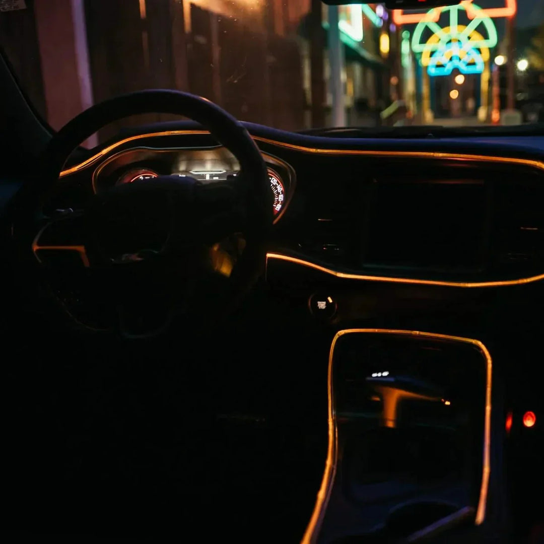 RGB Auto-Innenbeleuchtung | LED-Streifen | Anpassbar | USB | Sicher-Luzern Mode