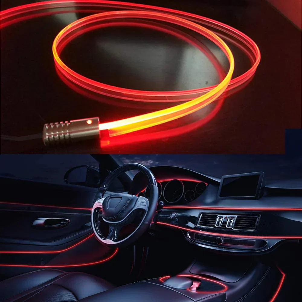 RGB Auto-Innenbeleuchtung | LED-Streifen | Anpassbar | USB | Sicher-Luzern Mode